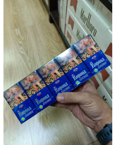 Корона Slims Green (ментол, кнопка)