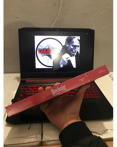 Manchester Red Berry Fusion Superslims (ягоды, кнопка)