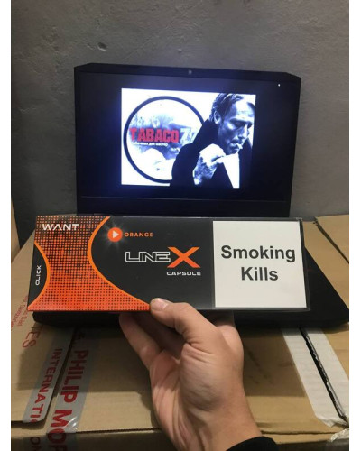 Line-X QS Orange (апельсин, кнопка)