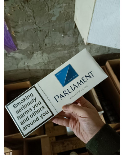 Parliament Aqua Blue Superslims