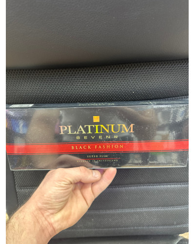 Platinum 7 Black Superslims