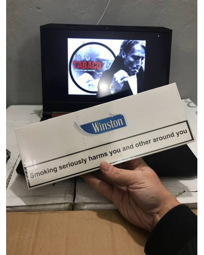 Winston Blue Superslims (Duty Free) Картон