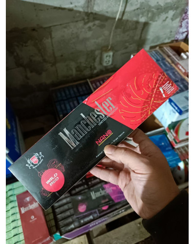 Manchester Nano Wild Red (клубника, кнопка)