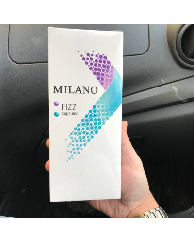 Milano QS Fizz (черника с ментолом, кнопка)