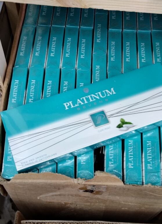 Platinum 7 Gum Mint (жвачка) Superslims